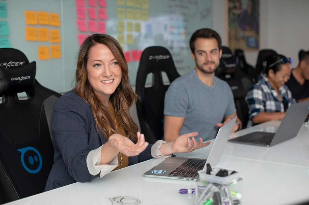 corporate team coding session